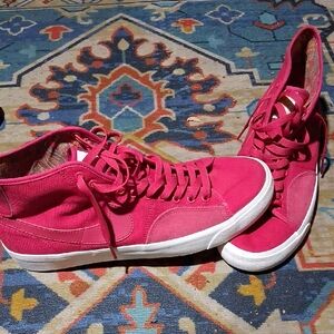 Nike Fuchsia High-Top Sneakers